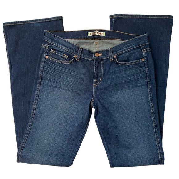 J Brand Dark Wash Flared Jeans Size 29 - Picture 1 of 7